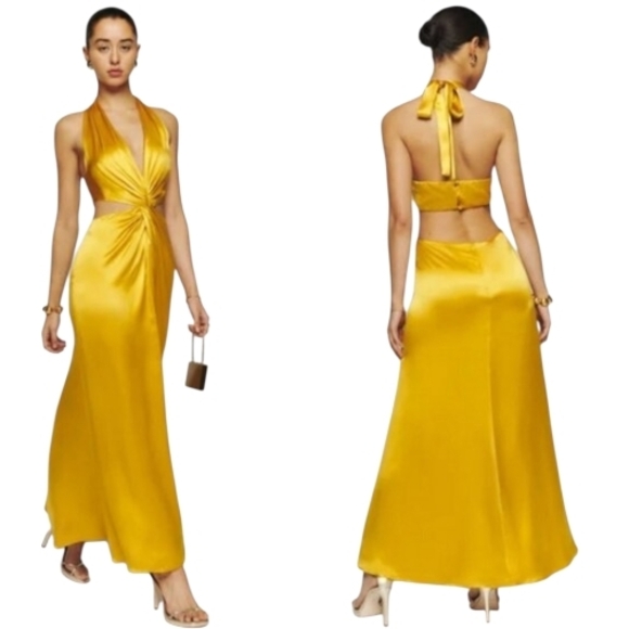 Reformation Dresses & Skirts - Reformation Nerida Silk Dress Size 2